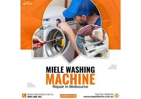Miele washing machine repair in Melbourne
