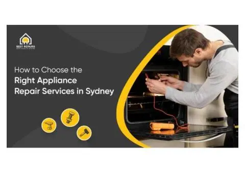 How to Choose the Right Home Appliance Repair Service in Sydney