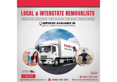 Affordable Local and Interstate House Moving Company in Canberra | Harry The Mover