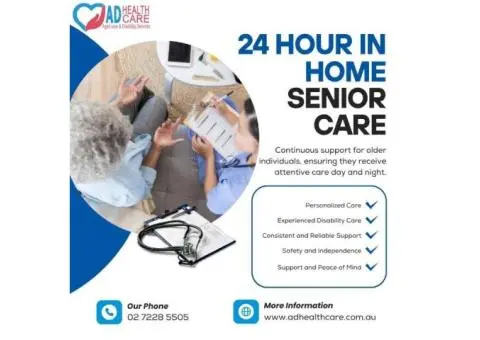 24-Hour In-Home Senior Care