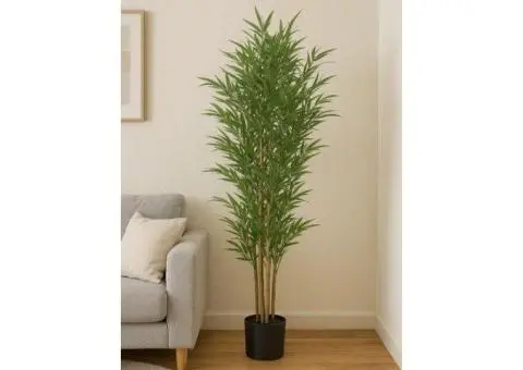 Artificial Black Bamboo Plant