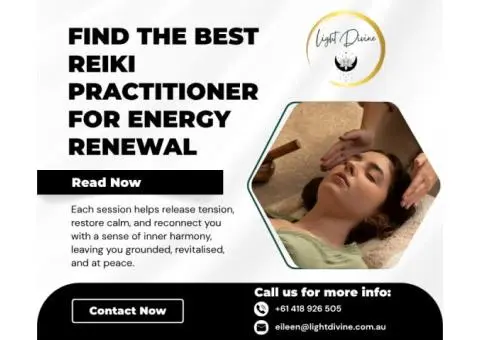 Find the Best Reiki Practitioner for Energy Renewal