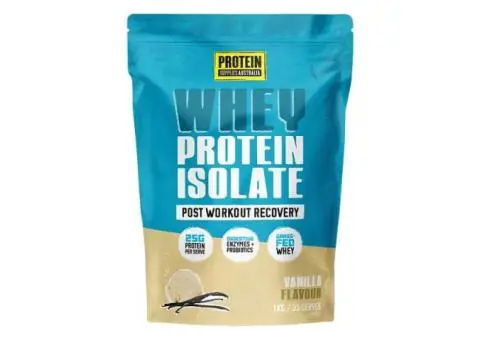 Pure Vanilla Bean Whey Protein Isolate for Peak Performance