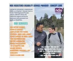 Top NDIS Support Services In Sydney - Concept Care Disability Solutions