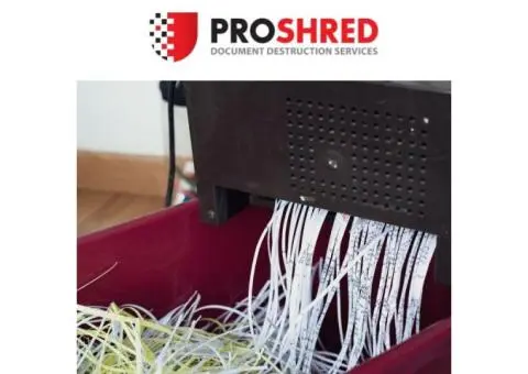 Secure and Reliable Paper Shredding Services - Proshred