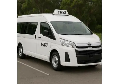Comfortable maxi taxi in Noble Park at Maxi Cab Ride