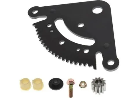 Steering Sector & Pinion Gear W/Bushings Replacement for John Deere D130 D140 D1 - 1/3