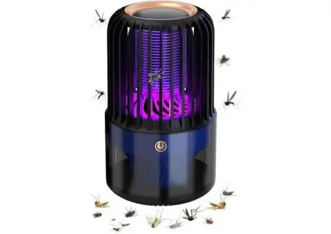 Bug Zapper, 3000V Mosquito Zapper, Wireless Outdoor Indoor Electric Fly Trap, In