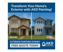 Transform Your Home’s Exterior with AKD Painting!