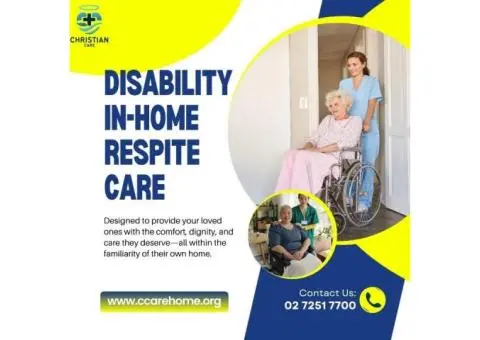 Disability In-Home Respite Care