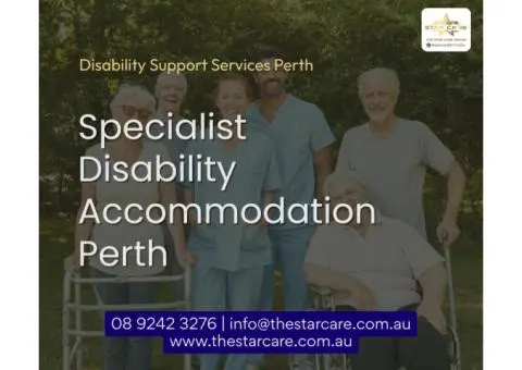 Specialist Disability Accommodation in Perth - Star Care ​