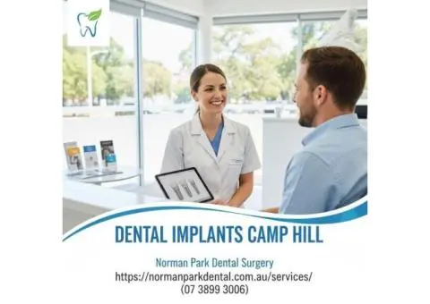 Regain Your Confident Smile with Dental Implants Camp Hill at Norman Park Dental Surgery