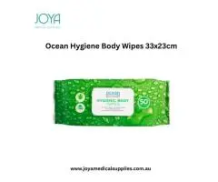 Ocean Hygiene Body Wipes 33x23cm - Joya Medical Supplies