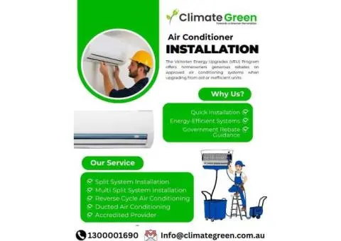Upgrade to Efficient Comfort with Climate Green Melbourne