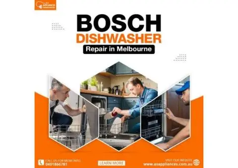 Bosch dishwasher repair in Melbourne