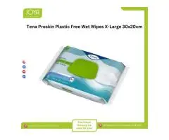 Tena Proskin Plastic Free Wet Wipes X-Large 30x20cm - Joya Medical Supplies