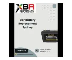 car battery replacement Sydney