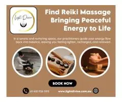 Find Reiki Massage Bringing Peaceful Energy to Life