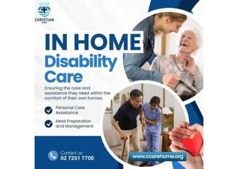 NDIS In Home Disability Care