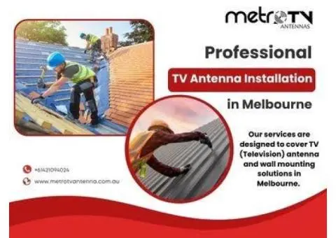 Expert Antenna Service in Melbourne –  Metro TV Antenna