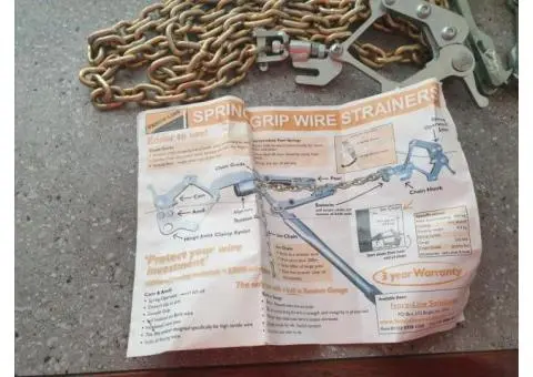 Fencing Wire Strainer Contractor Pro Stainless Steel VGC Half Price - 3/5