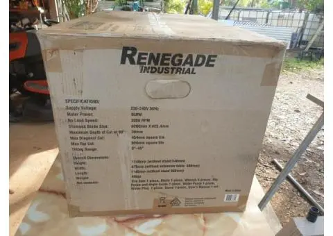 600mm Renegade H/D Wet & Dry Tile Saw NEW BNIB Half Price - 5/6