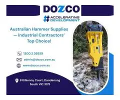 Australian Hammer Supplies— Industrial Contractors’ Top Choice!