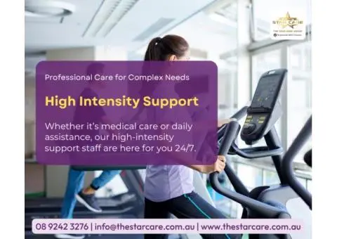 High Intensity Support​ in Perth - Star Care