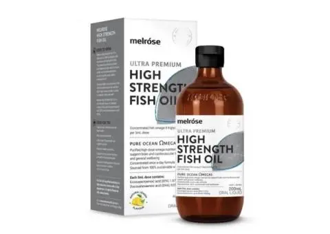Melrose Ultra Premium Fish Oil – Pure Omega-3 Power for Total Wellness