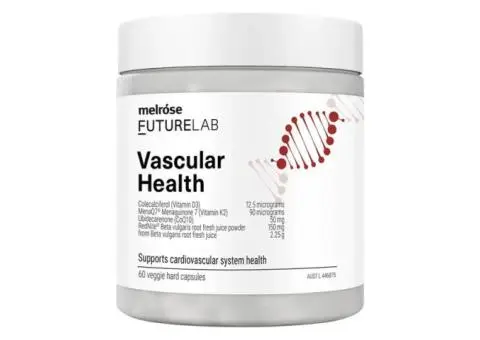 Melrose Futurelab Vascular Health Veggie Capsules – Daily Heart Support