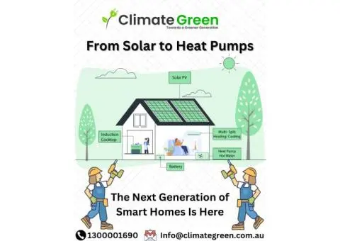 From Solar to Aircon & Heat Pumps