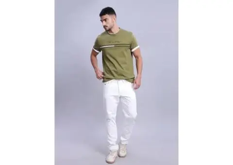 Olive Logo T-Shirt TOMMY HILFIGER - 1/5