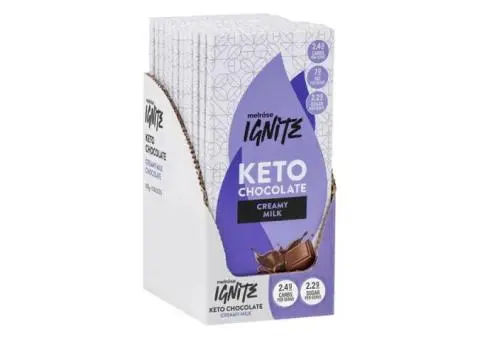 Craving Chocolate on Keto? Try Melrose Ignite Keto Chocolate Creamy Milk!