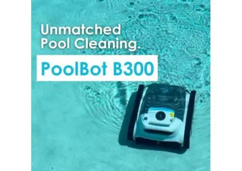 PoolBot B300 Robotic Pool Cleaner – Order Now upto 50% off