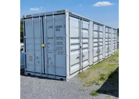 40HC / 20HC OPEN SIDE CONTAINERS AND STORAGE CONTAINERS FOR SALE - 3/13