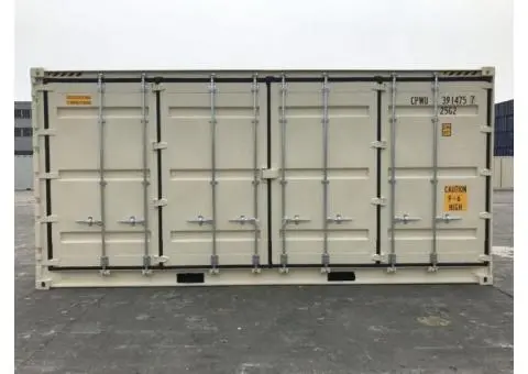 40HC / 20HC OPEN SIDE CONTAINERS AND STORAGE CONTAINERS FOR SALE - 6/13