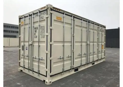 40HC / 20HC OPEN SIDE CONTAINERS AND STORAGE CONTAINERS FOR SALE - 7/13