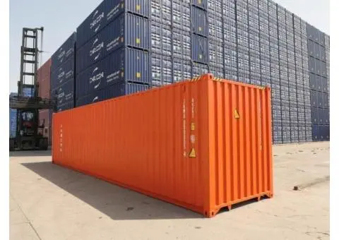 40HC / 20HC OPEN SIDE CONTAINERS AND STORAGE CONTAINERS FOR SALE - 8/13