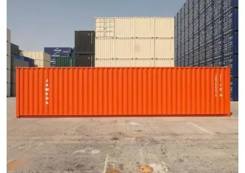40HC / 20HC OPEN SIDE CONTAINERS AND STORAGE CONTAINERS FOR SALE - 12/13