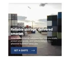 20ft and 40ft shipping containers available .