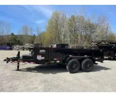 2025 Big Tex Trailers 14LP 14LP-14, *INCLUDES TARP, SPARE TIRE/MOUNT & 2' TALL SIDES*