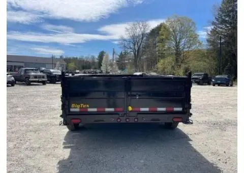 2025 Big Tex Trailers 14LP 14LP-14, *INCLUDES TARP, SPARE TIRE/MOUNT & 2' TALL SIDES* - 2/10
