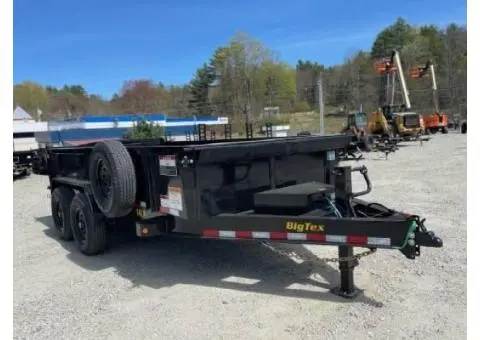 2025 Big Tex Trailers 14LP 14LP-14, *INCLUDES TARP, SPARE TIRE/MOUNT & 2' TALL SIDES* - 4/10