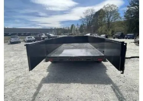 2025 Big Tex Trailers 14LP 14LP-14, *INCLUDES TARP, SPARE TIRE/MOUNT & 2' TALL SIDES* - 10/10