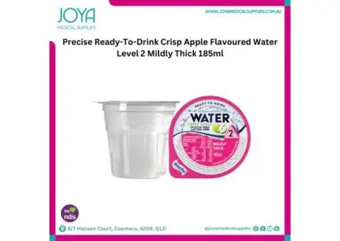 Precise Ready-To-Drink Crisp Apple Flavoured Water Level 2 Mildly Thick 185ml