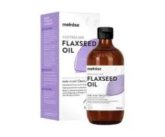 Melrose Australian Flaxseed Oil – Pure, Cold-Pressed & Rich in Plant-Based Omega-3s