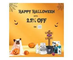 Happy Halloween from Petservo! Get Up to 25% OFF on M-Pets Products – Pet-tastic Treats Await!