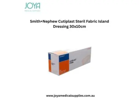 Smith+Nephew Cutiplast Steril Fabric Island Dressing 30x10cm - Joya Medical Supplies