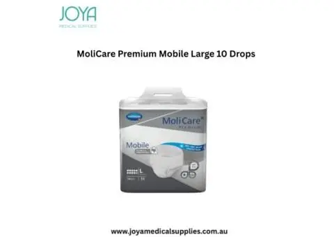 MoliCare Premium Mobile Large 10 Drops - Joya Medical Supplies