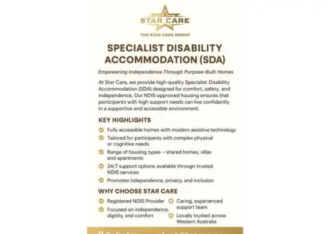 Specialist Disability Accommodation | Quality SDA Housing Solutions in Australia